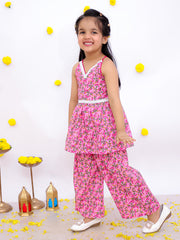 Ethnic Clothing Set for Girls - Pink | BS25CS12PIA