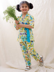 Ethnic Clothing Set for Girls - Green | BS25CS13GRA
