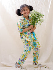 Ethnic Clothing Set for Girls - Green | BS25CS13GRA