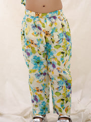 Ethnic Clothing Set for Girls - Green | BS25CS13GRA