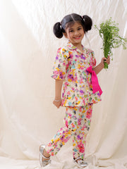 Ethnic Clothing Set for Girls - Pink | BS25CS13PIA