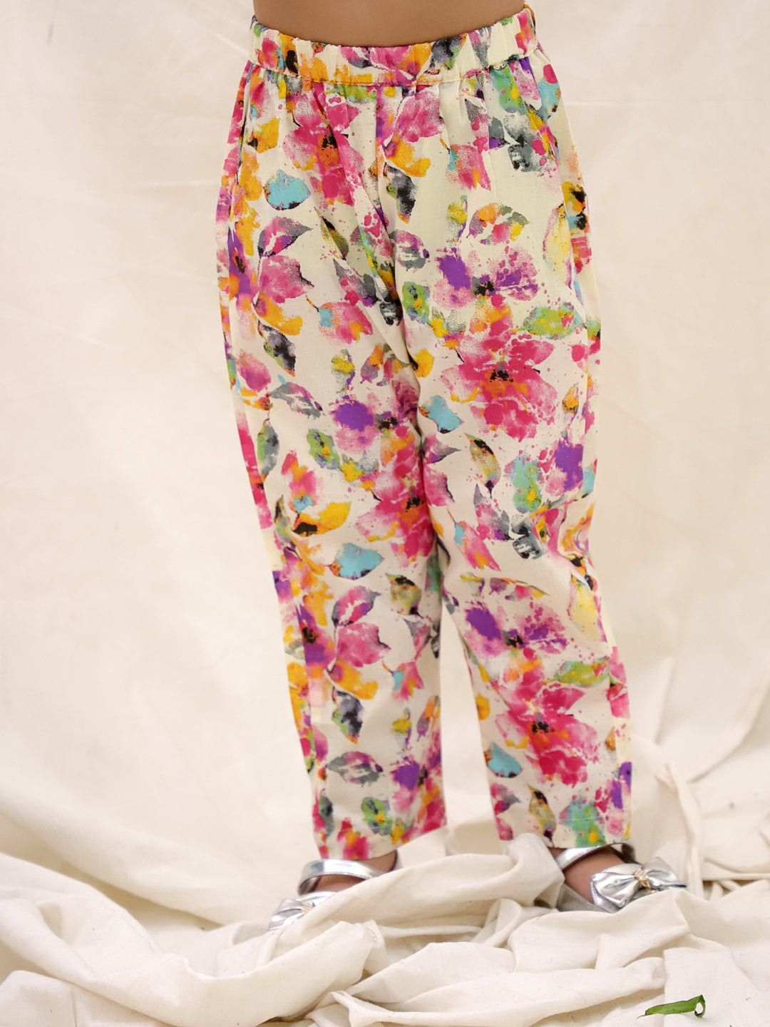 Ethnic Clothing Set for Girls - Pink | BS25CS13PIA | DesiQlo