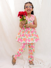 Ethnic Clothing Set for Kids - Pink | BS25CS15PIA