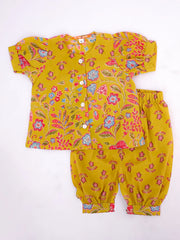 Ethnic Clothing Set for Girls - Yellow | BS25CS17YLA