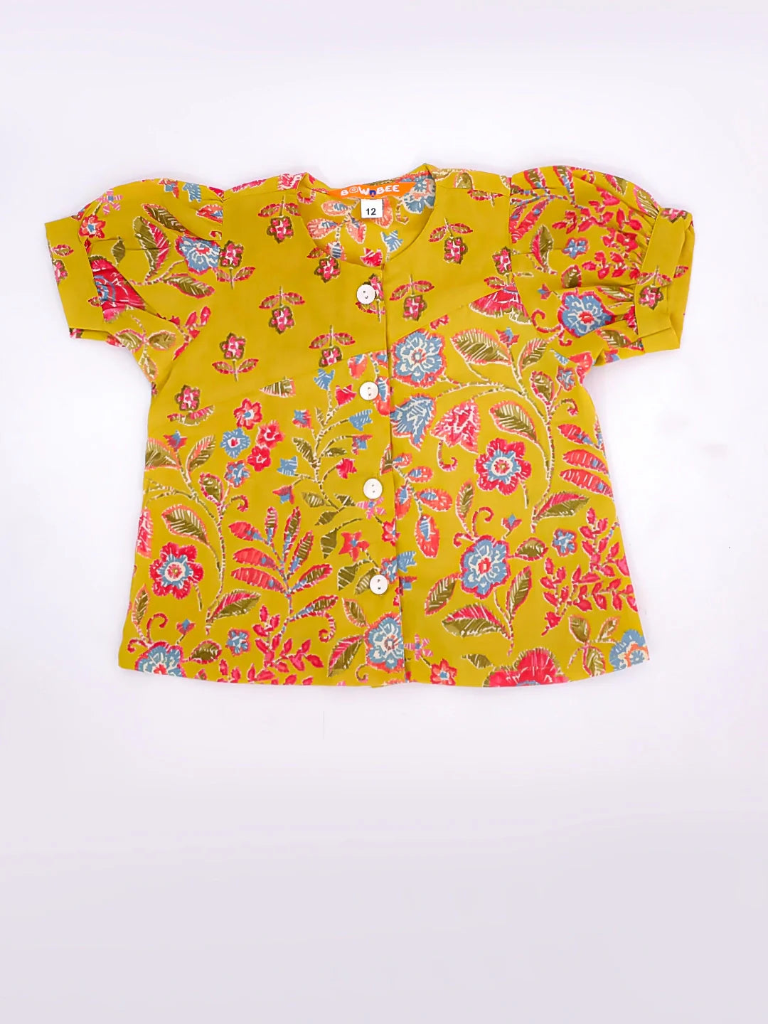 Ethnic Clothing Set for Girls - Yellow | BS25CS17YLA | DesiQlo