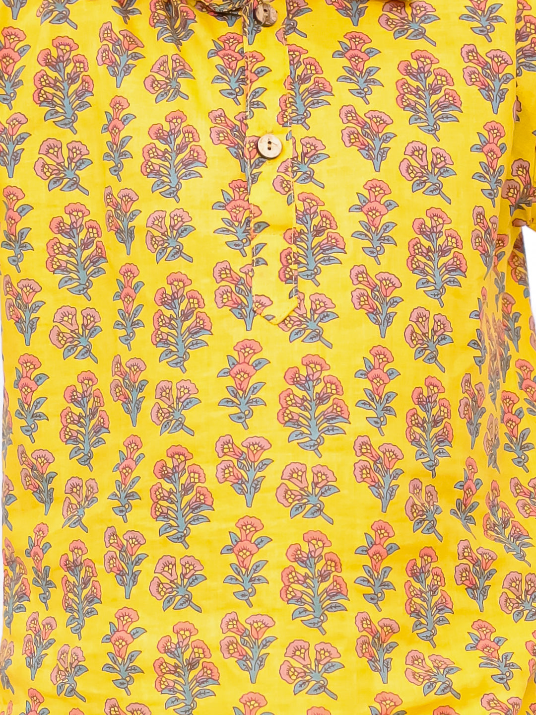 Dhoti Kurta Set for Boys - Yellow | BS25DK02YLA | DesiQlo
