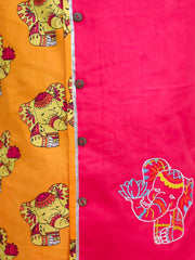 Dhoti Kurta Set for Boys - Orange | BS25DK05PIA