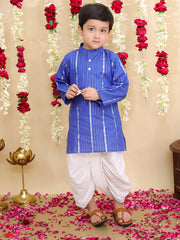 Dhoti Kurta Set for Boys - Pink | BS25DK11PIA