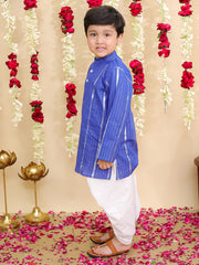 Dhoti Kurta Set for Boys - Pink | BS25DK11PIA