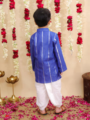 Dhoti Kurta Set for Boys - Pink | BS25DK11PIA