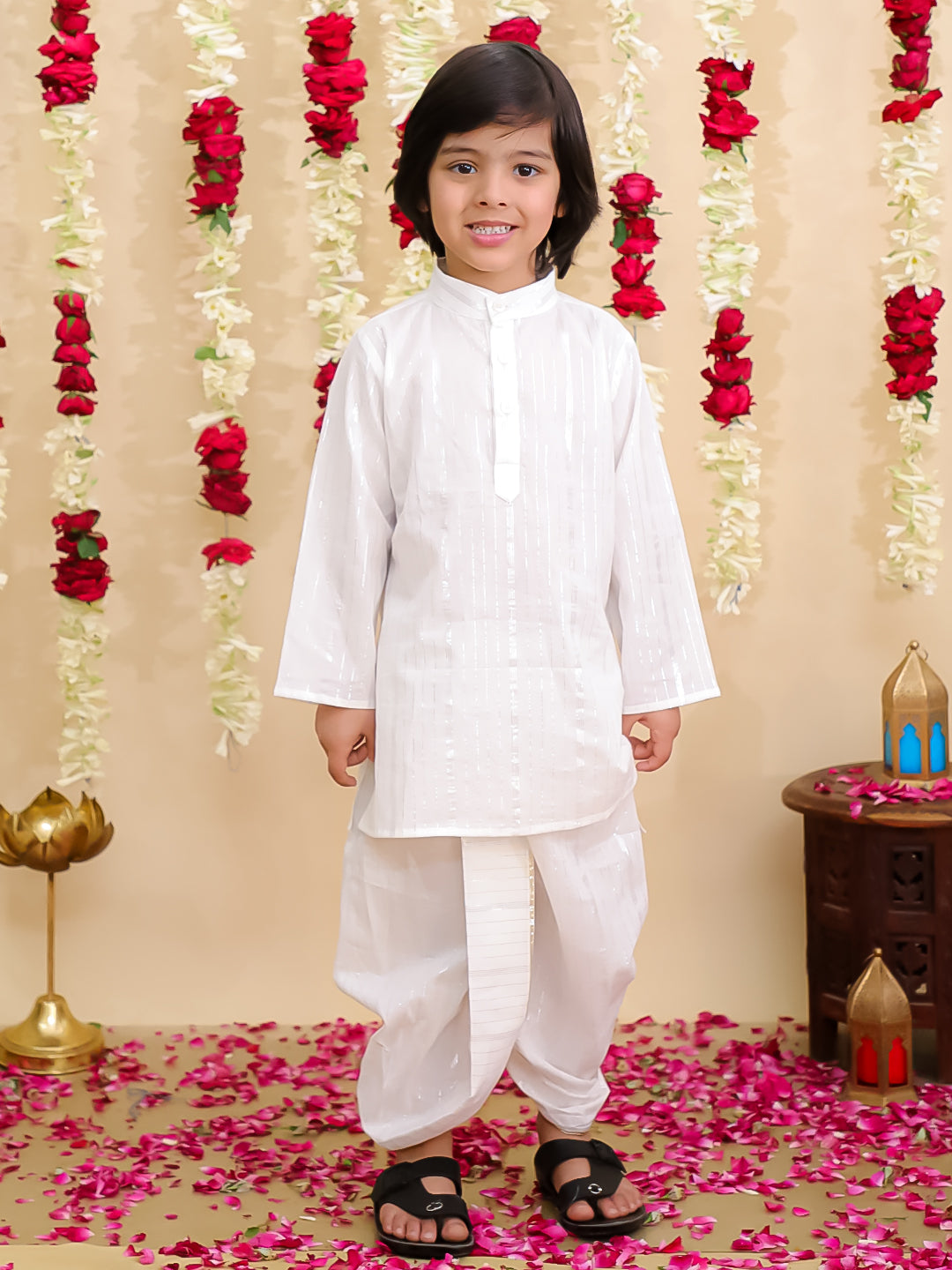 Dhoti Kurta Set for Boys - Blue | BS25DK11BLA