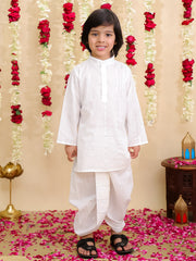 Dhoti Kurta Set for Boys - Blue | BS25DK11BLA