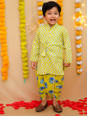Dhoti Kurta Set for Boys - Blue | BS25DK12BLA