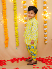 Dhoti Kurta Set for Boys - Blue | BS25DK12BLA