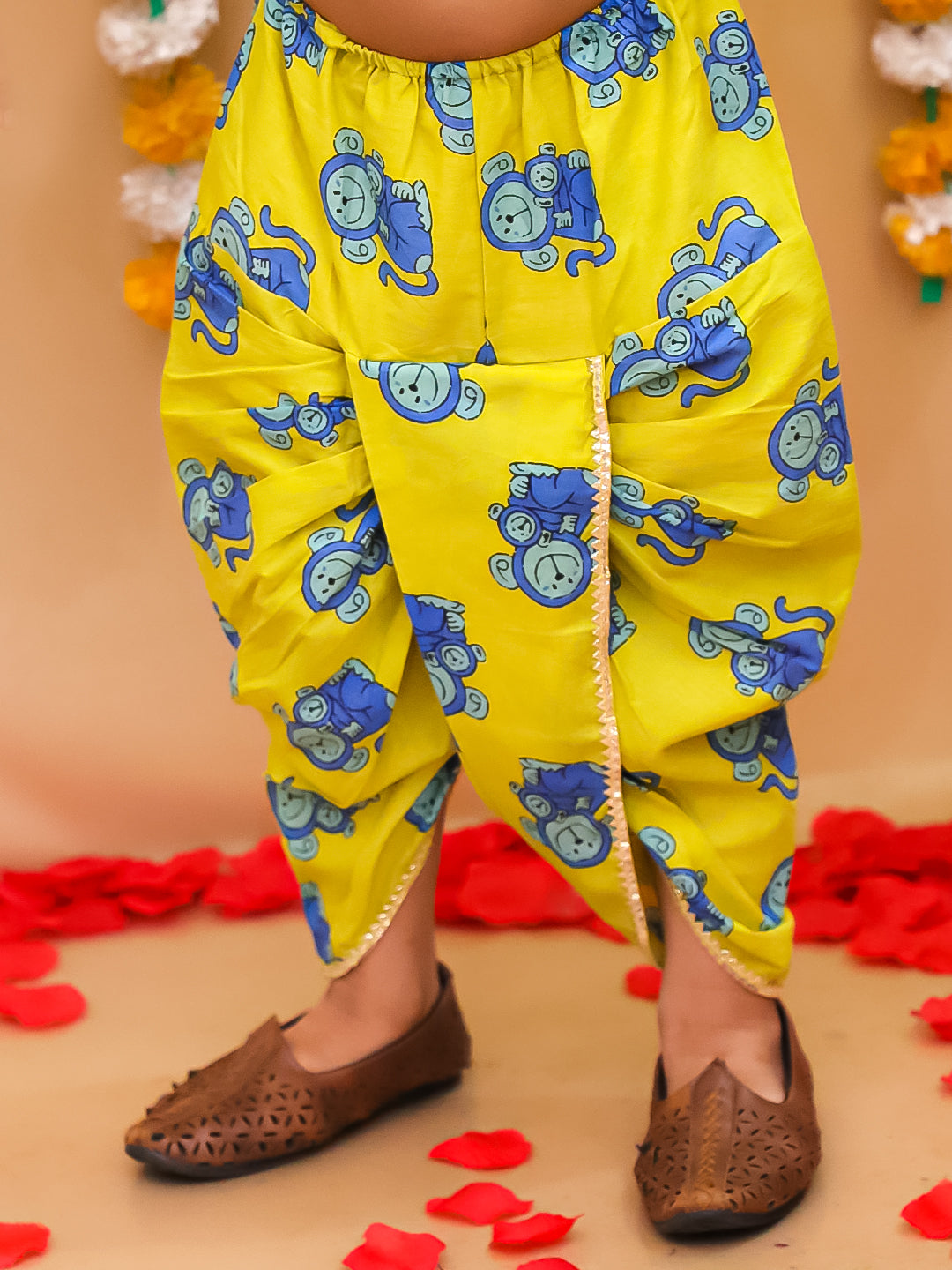 Dhoti Kurta Set for Boys - Blue | BS25DK12BLA | DesiQlo