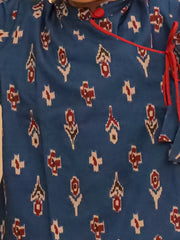 Dhoti Kurta Set for Boys - Blue | BS25DK14BLA
