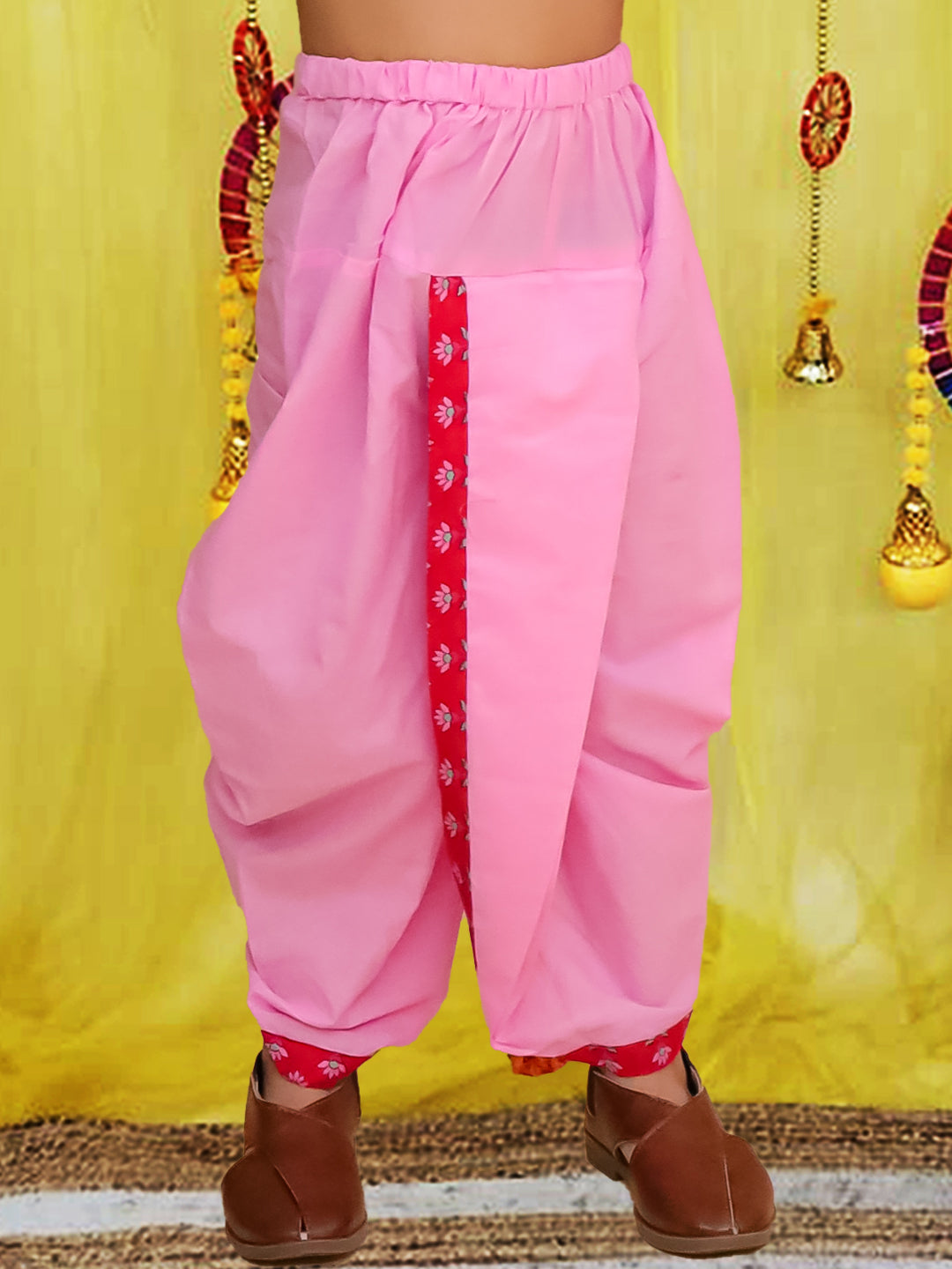 Dhoti Kurta Set for Boys - Red | BS25DK14RDA | DesiQlo