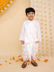 Dhoti Kurta Set for Boys - Blue | BS25DK14BLA