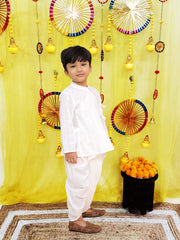 Dhoti Kurta Set for Boys - Blue | BS25DK14BLA