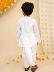 Dhoti Kurta Set for Boys - Navy Blue | BS25DK14NBA