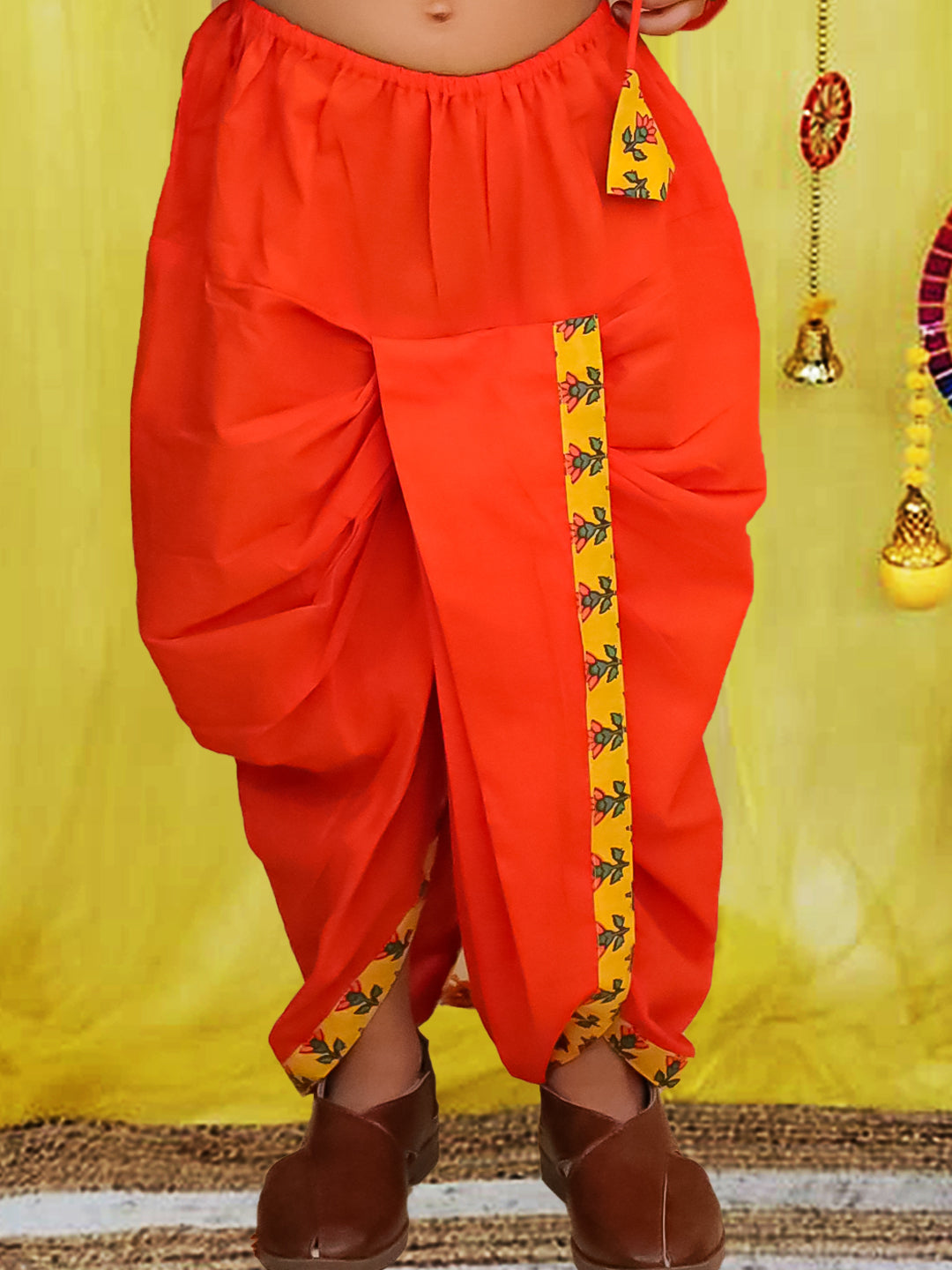 Dhoti Kurta Set for Boys - Red | BS25DK14REA | DesiQlo