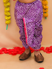 Dhoti Kurta Set for Boys - Red | BS25DK30RDA