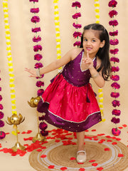 Dress for Girls - Purple | BS25DR01PUA