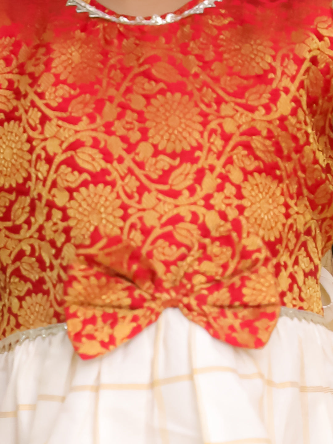 Dress for Girls - Red | BS25DR02RDA | DesiQlo