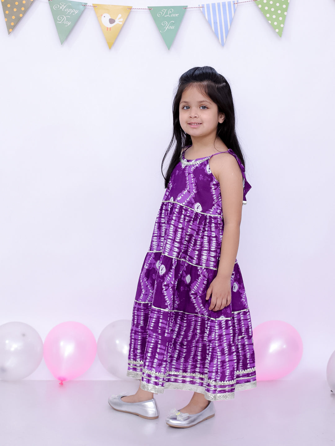Dress for Girls - Pink | BS25DR24PIA | DesiQlo