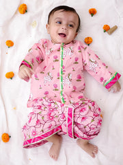 Dhoti Kurta Set for Boys - Pink | BS25IN02PIA