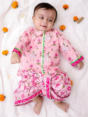 Dhoti Kurta Set for Boys - Pink | BS25IN02PIA