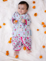 Dhoti Kurta Set for Boys - Sky Blue | BS25IN02SBA