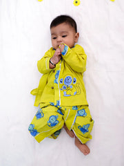 Dhoti Kurta Set for Boys - Yellow | BS25IN10YLA