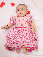 Lehenga Choli Set for Girls - Pink | BS25IN18PIA