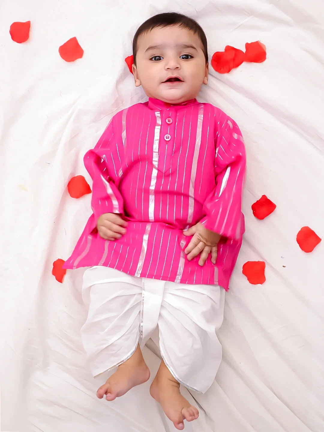 Dhoti Kurta Set for Boys - Blue | BS25IN19BLA