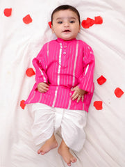 Dhoti Kurta Set for Boys - Blue | BS25IN19BLA