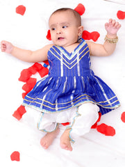 Ethnic Suit Set for Girls - Blue | BS25IN39BLA