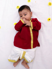 Dhoti Kurta Set for Boys | BS25IN40MRA