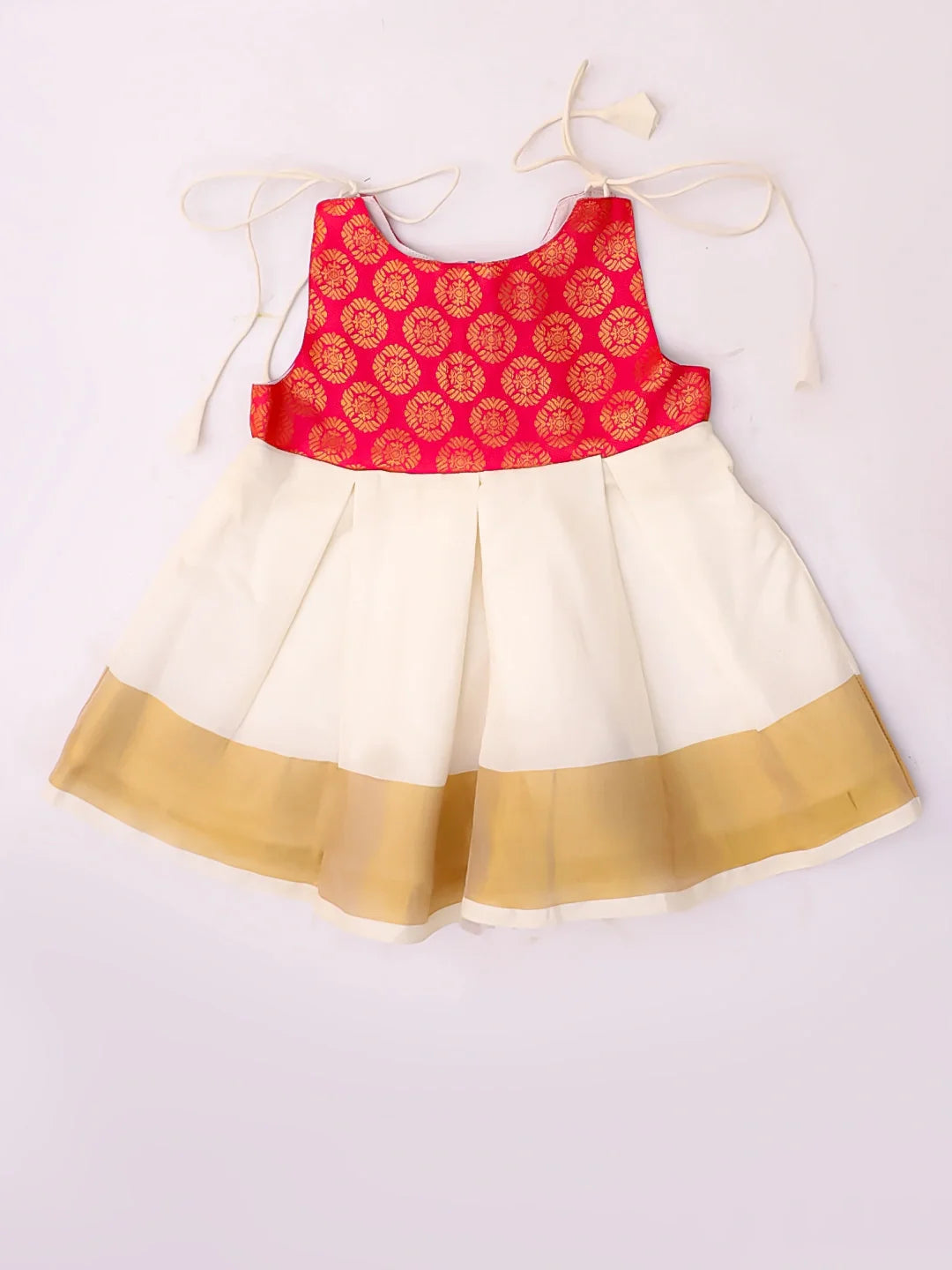 Dress for Girls - Off White | BS25IN41OWA | DesiQlo