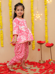 Ethnic Clothing Set for Girls - Blue | BS25IW02BLA