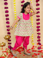 Ethnic Suit Set for Girls - Multicolor | BS25IW48GRA