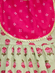 Ethnic Suit Set for Girls - Multicolor | BS25IW48GRA