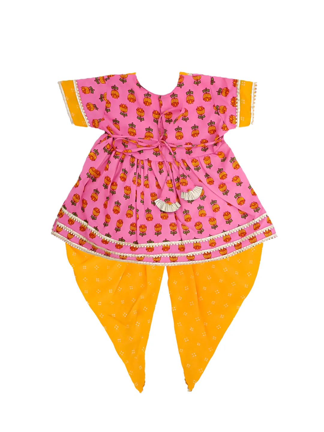 Ethnic Suit Set for Girls - Pink | BS25IW48PIA | DesiQlo