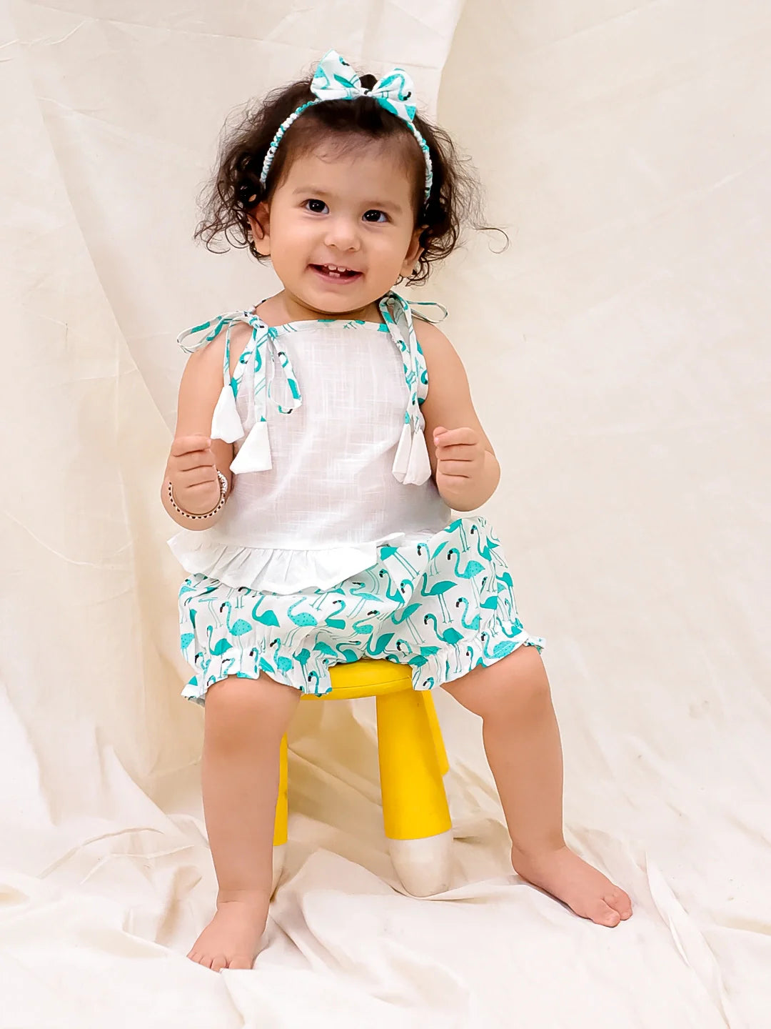 Ethnic Clothing Set for Kids - Yellow | BS25JS01YLA | DesiQlo