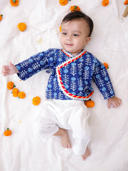 Kurta Pajama Set for Boys - Indigo | BS25KP03INA