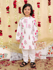 Kurta Pajama Set for Boys - Pink | BS25KP08PIA