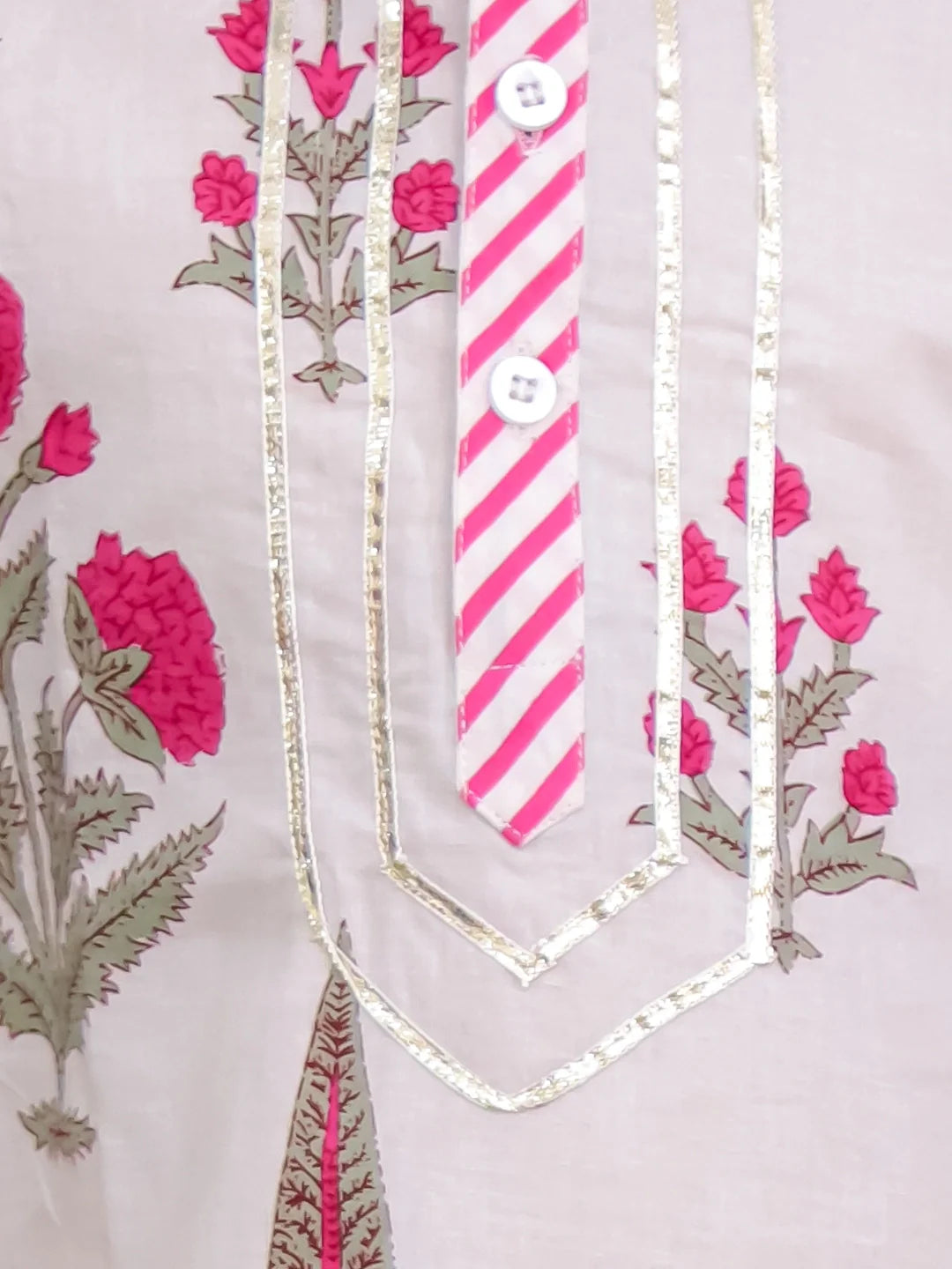 Kurta Pajama Set for Boys - Pink | BS25KP08PIA | DesiQlo