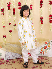 Kurta Pajama Set for Boys - Yellow | BS25KP08YLA