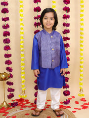 Kurta Pajama Set for Boys - Lilac | BS25KP09LCA