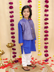 Kurta Pajama Set for Boys - Lilac | BS25KP09LCA